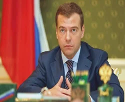 Medvedev'den Filistine destek