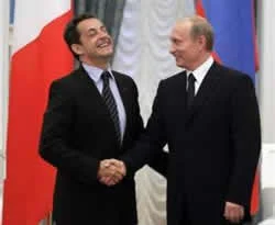 Sarkozy'den, Rusya'ya füze tebriği