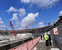 Seyrantepe Stadı'nın yüzde 85'i tamamlandı