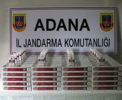 Adana'da kaçak sigara operasyonu