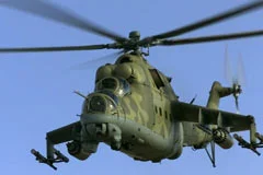 Askeri helikopter düştü