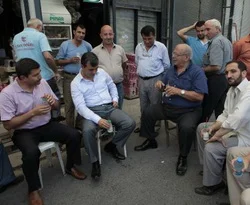 Eyüp Belediye Başkanı, esnafı dinledi