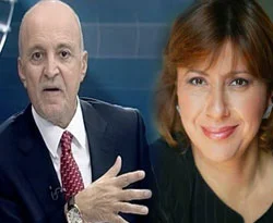 Önce muhabirine sonra da meslektaşına...