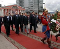 Şahin'den Cengiz Han'a saygı duruşu