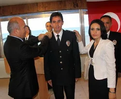 Samsun'da polisler terfi etti