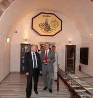 Topbaş Bursa'da tarihi eserleri gezdi