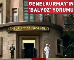 TSK'dan Balyoz yorumu