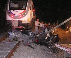 Aydın'da tren kazası: 2 ölü!