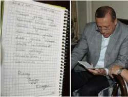 Başbakan Erdoğan'ı duygulandıran not