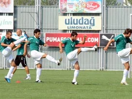 Bursaspor Süper Kupa hazırlığı