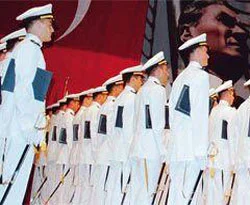 Deniz Harp Okulunun diploma ve sancak töreni