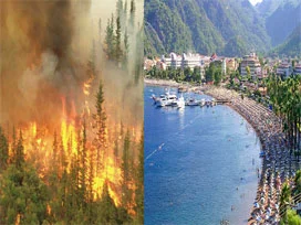 Dumandan kaçan Ruslar, Antalya'ya tatile geliyor