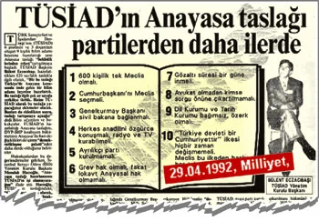 İşte TÜSİAD'ın ikiyüzlülüğü