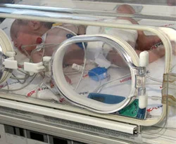 Mavi bebek Gazze'ye uğurlandı