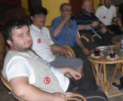 Mavi Marmara gazileri Gazze kapılarında