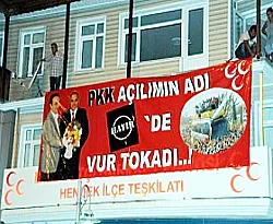 MHP'nin afişi yine gerdi