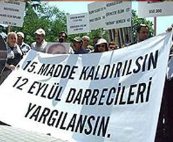 Önce Darbeciler yargılansın Sonra: HAYIR!