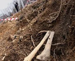 Rusya'da otel inşaatından toplu mezar çıktı