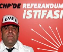Şapkalı Başkan 'EVET' dedi istifa etti
