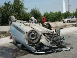 Seydişehir trafik kazası: 1 ölü, 1 yaralı
