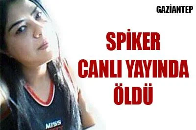 Spiker radyoda haber okurken öldü