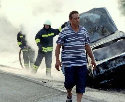 Suriyeli ailenin TEM dramı