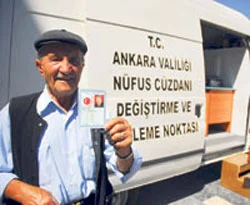 Tekerlekli Kimlik Yenileme Merkezi