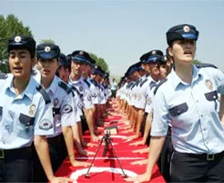 Türk polisi Kırgızistan yolunda