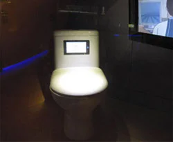 Tuvalet değil sanki laboratuvar