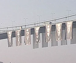 Boğaz Köprüsü'nde ilginç görüntü