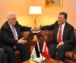 Gül, Filistin Devleti Başkanı Abbas ile görüştü