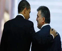 Gül'le Obama'nın spor atışması