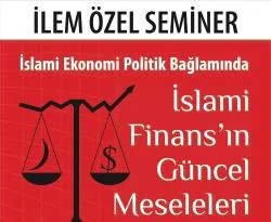 İslam ekonomisi İstanbul'da konuşulacak