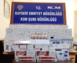 Kaçak sigara operasyonu