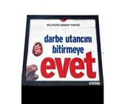 MHP'de afiş skandalı