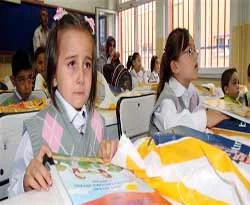 Minik öğrenciler ders başı yaptı