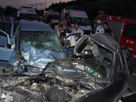 Osmancık'ta trafik kazası: 8 yaralı