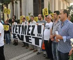 Yetmez Ama Evet Platformu'ndan kınama