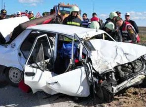 Araban'da trafik kazası