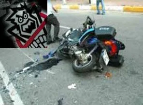 Beşiktaş'ta motosiklet kazası