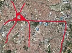 Çağlayan Meydanı 6 ay trafiğe kapatılacak