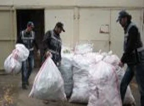 Çuvallar dolusu ölüm ilacı ele geçirildi