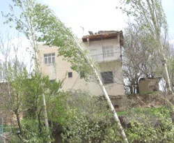 Denizli'de şiddetli rüzgar