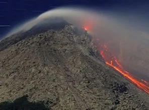 Endonezya'da Merapi tekrar patladı!