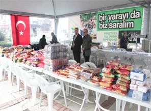 Esenler'den Pakistan'a 1 milyonluk yardım