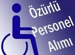Kamuya 209 özürlü personel alınacak