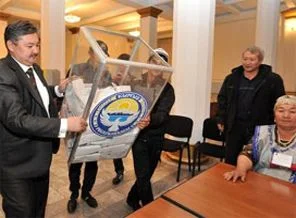 Kırgızistan'da 9 ülkede kullanılan oylar iptal