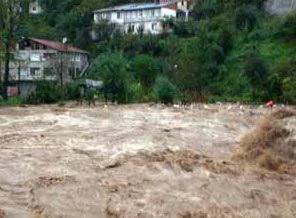 Manisa Sarıgöl'de sel