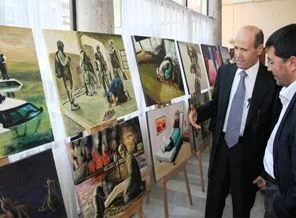 'Namazla Diriliş' resim sergisi açıldı