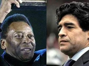 Pele ile Maradona yine atıştı